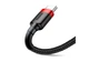 Кабель USB to Type-C Baseus Cafule 2A 2m 480Mbps Rapid Charge Data Cable, чёрный c Red-Line - изображение 2