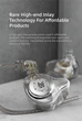 Наушники гарнитура KZ EDX PRO NEW 2023 Silver - изображение 3