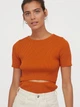 Блуза H&M S Оранжевый 0814956_17 - изображение 1