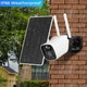 Камера - W-07 с солнечной панелью APP ICSSE 6 mp, белая - изображение 5