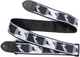 Ремень гитарный Fender STRAP 2" MONOGRAMMED BLACK/LIGHT GREY/DARK GREY - изображение 3