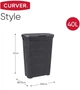 Кошик для білизни Natural Style Curver 40L коричневий - зображення 8