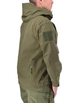 Тактическая летняя куртка (парка, ветровка) с капюшоном Warrior Wear JA-24 Olive Green S - изображение 8