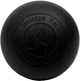 Массажный мячик EasyFit EF-2076-B каучук 6.5 см мяч для массажа и МФР массажер для спины, ног, рук, шеи и стоп Черный (56002044) - изображение 1