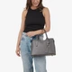 Сумка женская кожаная тоут средняя Regina Notte Tote 8066_S Темно-серый - изображение 2