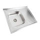 Мойка Кухонная Platinum 8060 L 0,7/160 Мм Decor - изображение 2