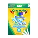 Набор фломастеров Crayola Washable 12 шт (256252.012) (10-570345) - изображение 1