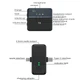 Подвійний мікрофон Lightning/Type-C для iPhone, Samsung, Huawei, Xiaomi, OnePlus, LeEco, Oppo - зображення 6
