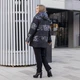 Жіноча демісезонна куртка великого розміру UF-Fashion Ангела-окс 60 принт - зображення 4