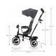 Детский 3-колесный велосипед Kinderkraft Aston Mystic Green 5902533922376 - изображение 14