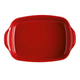 Форма для запекания прямоугольная Emile Henry Ovenware 42,5х28 см красная (349654) - изображение 2
