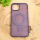 Чохол Baseus Smoke case Matte з MagSafe для iPhone 14 Purple - зображення 1