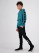 Подростковое худи для мальчика Messi C107KBN34005 152 см Бирюзовое (8720834051741) - изображение 3