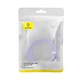 Кабель Baseus Pudding Series Fast Charging Cable Type-C to iP 20W (P10355701511-00) 1.2m Nebula Purple - зображення 7