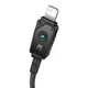 Кабель Baseus Unbreakable Series Fast Charging Data Cable USB to iP 2.4A (P10355802111-01) 2m Cluster Black - изображение 5