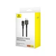 Кабель Baseus Unbreakable Series Fast Charging Data Cable USB to iP 2.4A (P10355802111-01) 2m Cluster Black - изображение 8