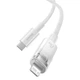 Кабель Baseus Explorer Series Fast Charging Cable with Smart Temperature Control Type-C to iP 20W (CATS010302) 2m White - зображення 6