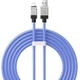 Кабель Baseus CoolPlay Series Fast Charging Cable USB to iP 2.4A (CAKW000503) 2m Blue - изображение 1