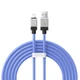 Кабель Baseus CoolPlay Series Fast Charging Cable USB to iP 2.4A (CAKW000503) 2m Blue - изображение 2