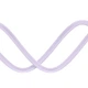 Кабель Baseus Bright Mirror 2 Series Retractable 3-in-1 Fast Charging Data Cable USB to M+L+C 3.5A (CAMJ010005) 1.1m Purple - зображення 4