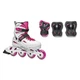 Ролики Rollerblade Fury Combo white-pink (36.5-40.5) - изображение 1
