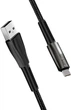 Кабель ColorWay USB - Type-C Zinc Alloy + Led 2.4А 1 м Black (CW-CBUC035-BK) - изображение 3