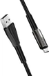Кабель ColorWay USB - MicroUSB Zinc Alloy + Led 2.4А 1 м Black (CW-CBUM035-BK) - изображение 3