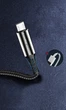 Кабель ColorWay USB - MicroUSB Zinc Alloy + Led 2.4А 1 м Black (CW-CBUM035-BK) - изображение 6