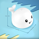 Игрушка для ванной TOPA Кит с подсветкой с фонтаном Spray Water Bath Toy Белый - изображение 7