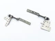 Петлі для Asus K501 K501L K501LX K501LB A501L K501U K501UX (13NB08P1M08011 + 13NB08P1M09011). Пара. Ліва + права. (66874) - зображення 1