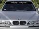 Наклейка на лобовое стекло авто ARB 3D TUNING STUDIO Май лайф My life 1300х200х0.080мм - изображение 1