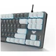 Клавиатура Aula F3287 Keycap KRGD Blue USB UA White/Grey (6948391240688) - изображение 9