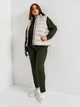 Теплый жилет короткий женский Mango Blanvest 57064386-PL XS Серый (8445922275594) - изображение 3