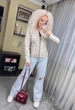 Fashions • Жіноча куртка Sanny Fashions 74 бежевий (№3502/а-мк) - зображення 1