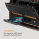 Стерео система Auna 388-BT Wood Stereo Hifi System Turntable без пульта - зображення 6