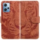 Чехол-книжка Deexe Tiger для Xiaomi Redmi Note 12 - Brown - изображение 1