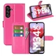 Классический чехол-книжка Deexe Book Type для Samsung Galaxy M34 (M346) - Rose - изображение 4