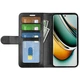Класичний чохол-книжка Deexe Wallet Style для Realme 11 Pro / 11 Pro+ - Black - зображення 2