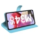 Классический чехол-книжка Deexe Book Type для Samsung Galaxy M34 (M346) - Blue - изображение 3
