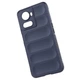 Силіконовий (TPU) чохол Deexe Terra Case для OnePlus Ace / 10R - Dark Blue - зображення 4