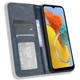 Чехол-книжка Deexe Retro Style для Samsung Galaxy M34 (M346) - Blue - изображение 2