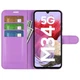 Класичний чохол-книжка Deexe Book Type для Samsung Galaxy M34 (M346) - Purple - зображення 2