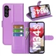 Класичний чохол-книжка Deexe Book Type для Samsung Galaxy M34 (M346) - Purple - зображення 4