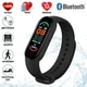 Спортивний фітнес-браслет FitPro Smart Band M6 чорний - зображення 6