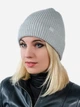 Шапка Malisa Тейлор 15-1137-DX-150 54-58 Світло-сіра - зображення 1