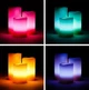 Ночник комплект светодиодных свечей Luma Candles LED свеча - ночник RGB с пультом управления, 3 шт в наборе - изображение 3