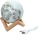 Ночник 3D аккумуляторная Луна Светильник 5 режимов 5 цветов USB 3D Moon Touch - изображение 7