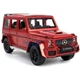 Машинка Gelandewagen Mercedes G63 моделька іграшка металева колекційна 15 см Бордовий (8683800) - зображення 2