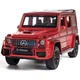 Машинка Gelandewagen Mercedes G63 моделька іграшка металева колекційна 15 см Бордовий (8683800) - зображення 3