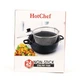 Кастрюля-фритюрница HotChef 24 см. с антипригарным покрытием, Черная - изображение 9